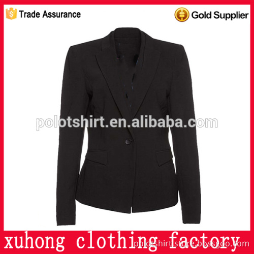 one button suit jacket Made-to-measure suits for women